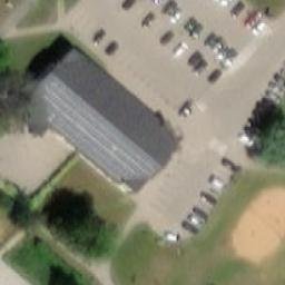 Volleyball Court — aerial view