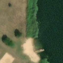 Sand Volleyball Court — aerial view