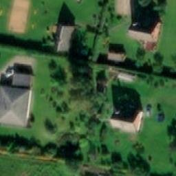Sand Volleyball Court — aerial view