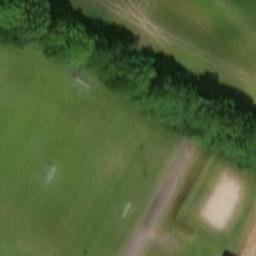 Sand Volleyball Court — aerial view