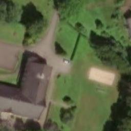 Sand Volleyball Court — aerial view