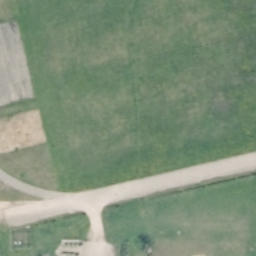 Sand Volleyball Court — aerial view
