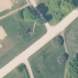 Sand Volleyball Court — aerial view