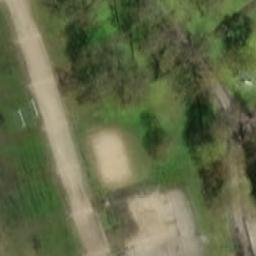 Sand Volleyball Court — aerial view