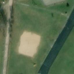 Sand Volleyball Court — aerial view