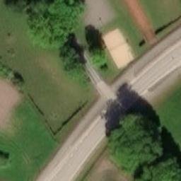 Volleyball Court — aerial view