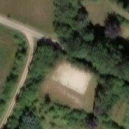 Sand Volleyball Court — aerial view