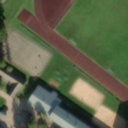 Sand Volleyball Court — aerial view