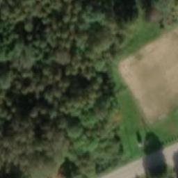 Sand Volleyball Court — aerial view