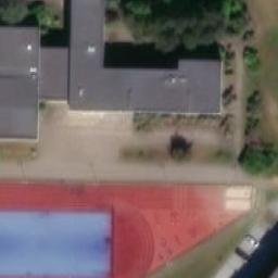Volleyball Court — aerial view