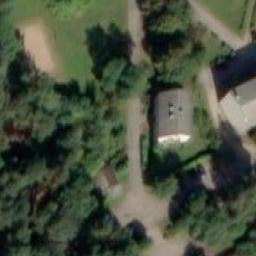 Sand Volleyball Court — aerial view