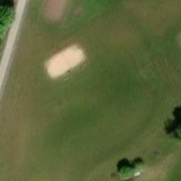 Sand Volleyball Court — aerial view