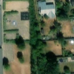 Sand Volleyball Court — aerial view