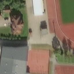Volleyball Court — aerial view