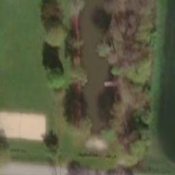 Sand Volleyball Court — aerial view