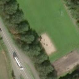 beachvolleybane — aerial view