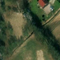 Sand Volleyball Court — aerial view