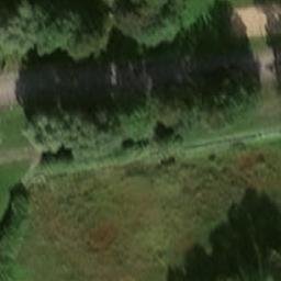 Sand Volleyball Court — aerial view