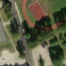 Volleyball Court — aerial view