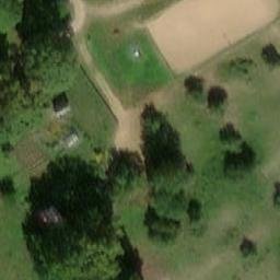 Sand Volleyball Court — aerial view