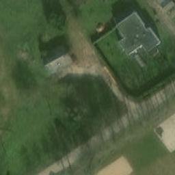Sand Volleyball Court — aerial view
