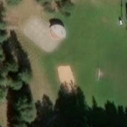 Volleyball Court — aerial view