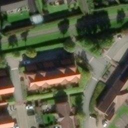 Volleyball Court — aerial view
