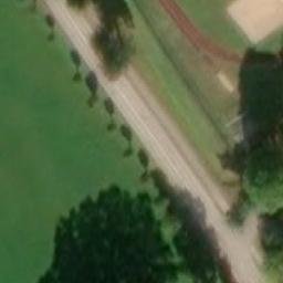 Sand Volleyball Court — aerial view
