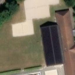 Sand Volleyball Court — aerial view
