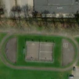 Volleyball Court — aerial view