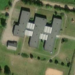 Sand Volleyball Court — aerial view