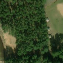 Sand Volleyball Court — aerial view