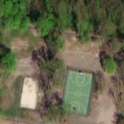 Volleyball Court — aerial view