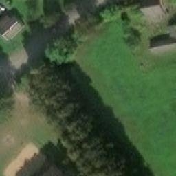 Sand Volleyball Court — aerial view