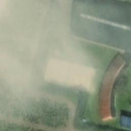 Sand Volleyball Court — aerial view