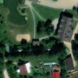 Sand Volleyball Court — aerial view