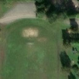 Sand Volleyball Court — aerial view