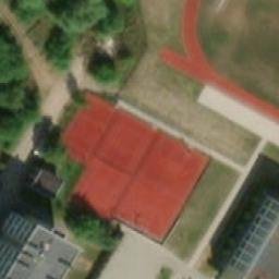 Volleyball Court — aerial view