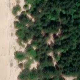Sand Volleyball Court — aerial view