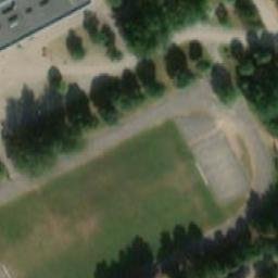Volleyball Court — aerial view