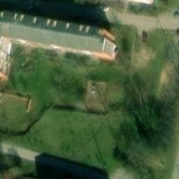 Sand Volleyball Court — aerial view