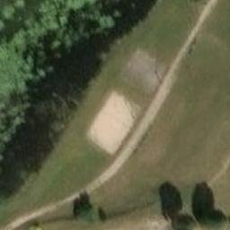 Sand Volleyball Court — aerial view