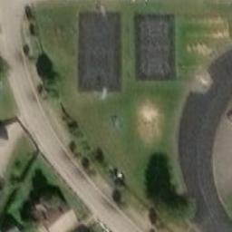 Volleyball Court — aerial view