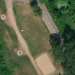 Sand Volleyball Court — aerial view