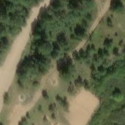 Sand Volleyball Court — aerial view