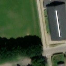 Dagnæshallen — aerial view