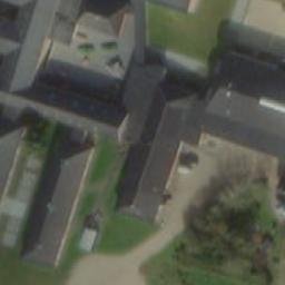 Sand Volleyball Court — aerial view