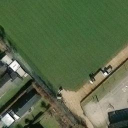 Sand Volleyball Court — aerial view