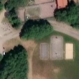 Volleyball Court — aerial view