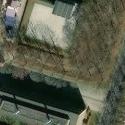 Sand Volleyball Court — aerial view